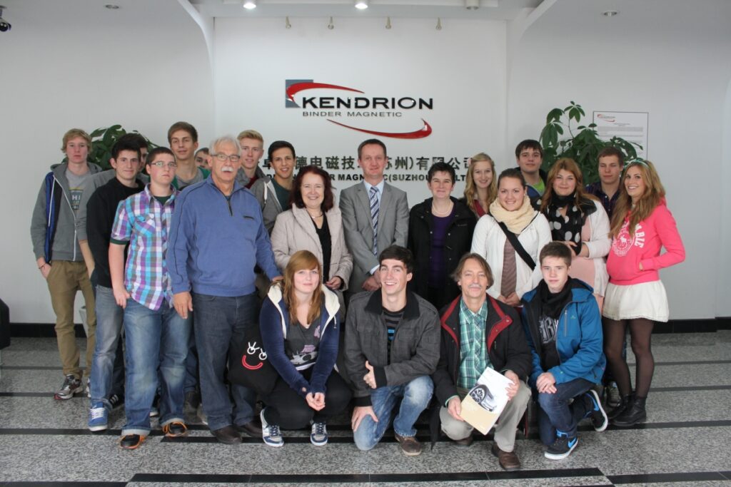 Besuch Kendrion China (eine deutsche Firma)